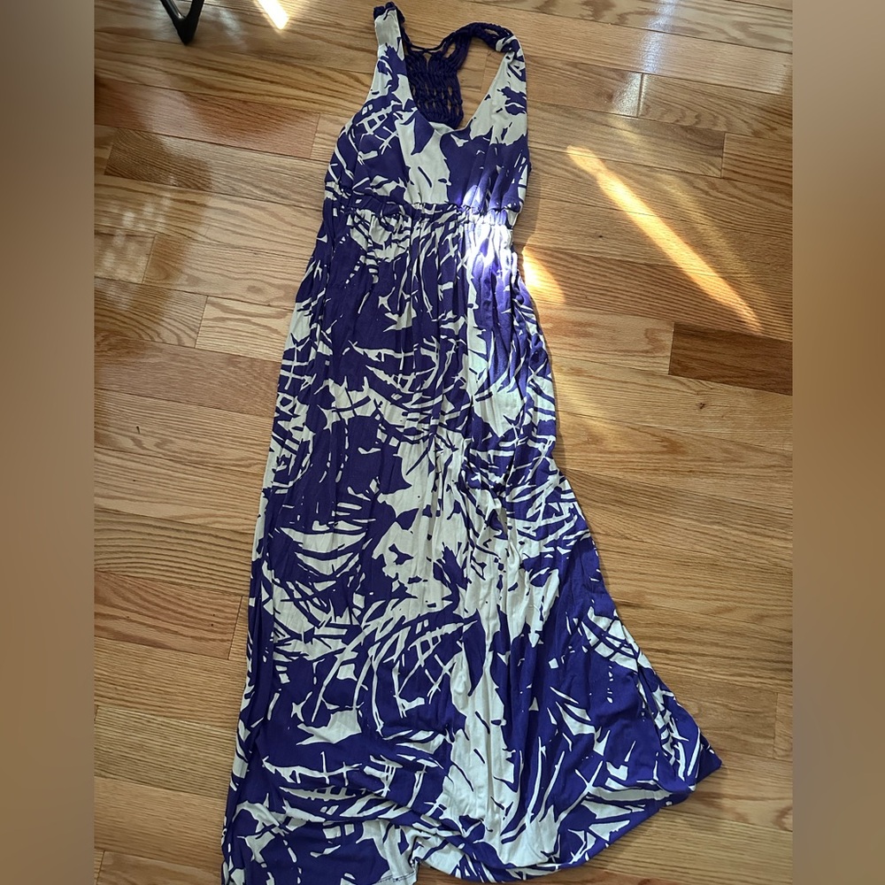 Maternity maxi dress